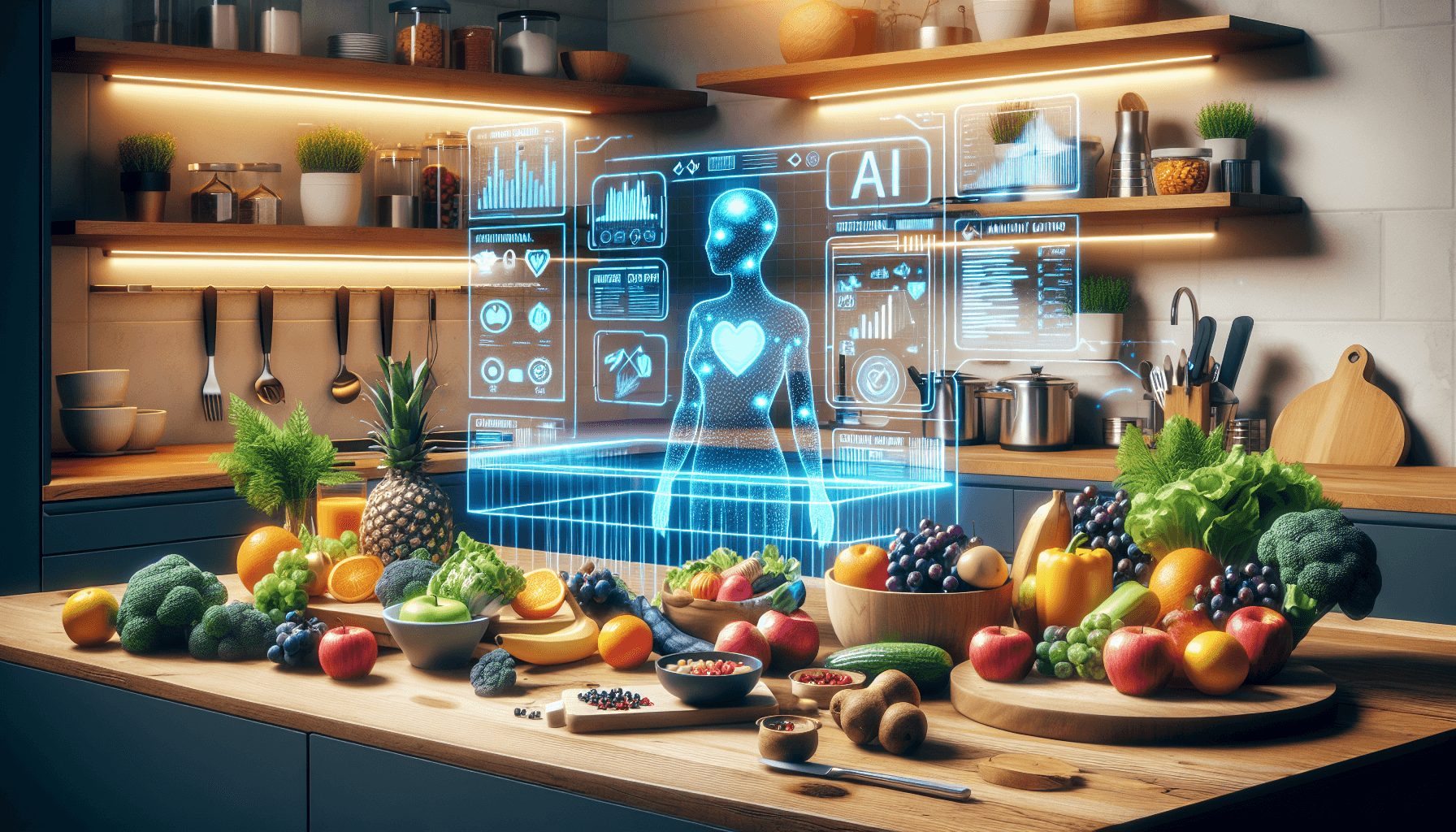 Como a Inteligência Artificial Está Revolucionando a Alimentação Saudável