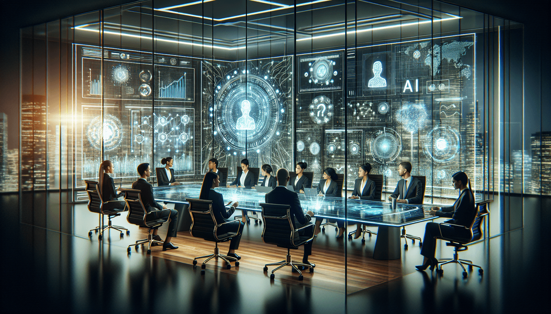 How AI Is Transforming the Structure of Companies